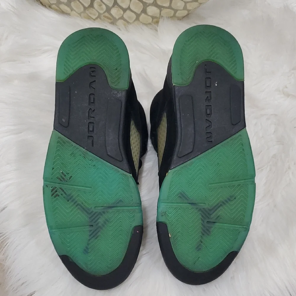 Jordan 5 Retro Aqua Sneakers - Black - Picture 15 of 16